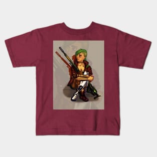 Wasteland girl Kids T-Shirt